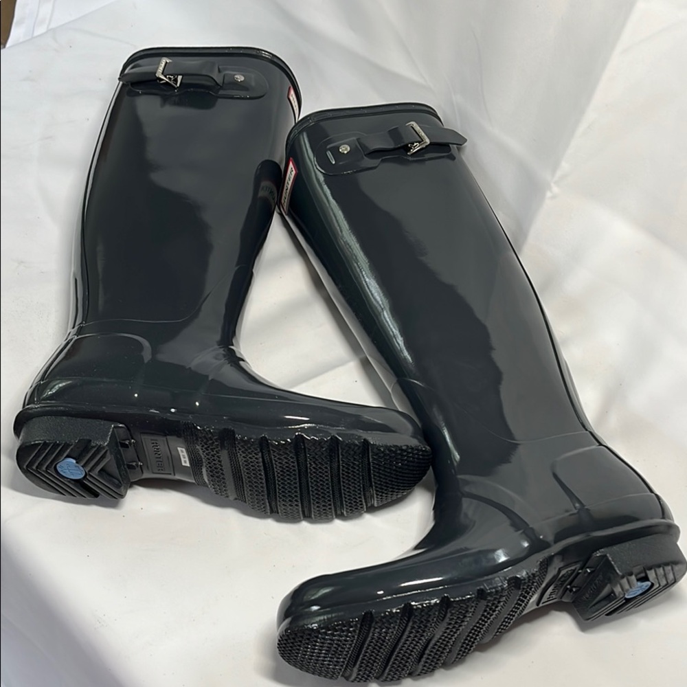 Hunter Dark Gray Women's Winter & Rain Boots